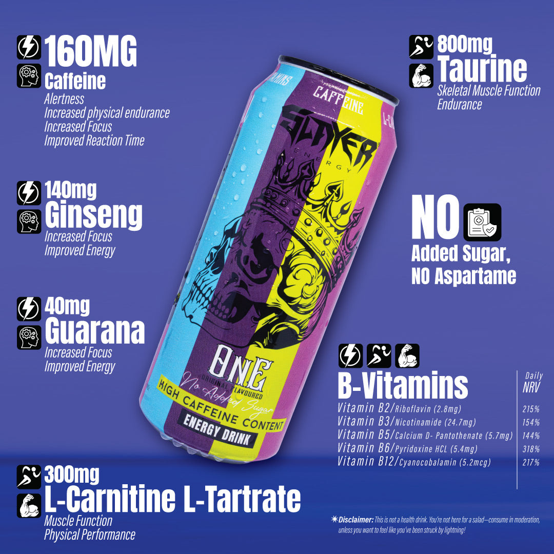 Slayer Energy - Slayer One Original - Sugar Free